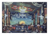 Buy Stage Design for Offenbach's "Tales of Hoffman", 1915 at AllPosters.com