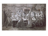 An Evening Wedding Meal