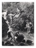 Buy Fishing for Trout in the Vosges, 1887 at AllPosters.com