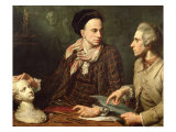 Self Portrait with Dominique Herment 1769
