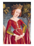 Buy St. George and the Dragon, Detail of the Princess, circa 1445-50 at AllPosters.com