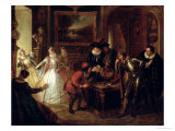 Buy Scene from "Don Quixote de La Mancha" by Miguel Cervantes at AllPosters.com