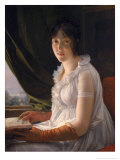 Buy Seated Portrait of Marie-Philippe-Claude Walbonne circa 1796 at AllPosters.com