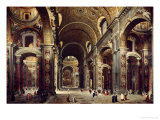 Cardinal Melchior de Polignac Visiting St. Peter's in Rome, 1730