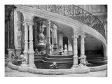 Buy Fountain Under the Stairs of the Hotel de Ville Before the Fire of 1871 at AllPosters.com