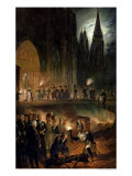 Transferring the Bones of the Royal Family to the Church of St. Denis, 18th January 1817