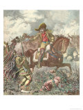 Buy Revolt of the Last of the Redskins, from "Le Petit Journal", 13th December 1890 at AllPosters.com