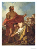Buy St. John the Baptist Baptising the Jews in the Desert, 1743 at AllPosters.com