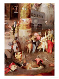 Triptych of the Temptation of St. Anthony, Detail of the Lower Right Hand Side