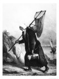 Buy A Fisherwoman from Granville, Normandy, France, circa 1840 at AllPosters.com