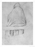 Buy Monk Seated on a Bench, Seen from Behind at AllPosters.com