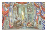 Buy Stage Design for Beaumarchais" "Marriage of Figaro", 1915 at AllPosters.com