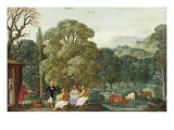 Buy Abraham Entertaining the Three Angels at AllPosters.com