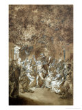 Buy Scene from of "The Marriage of Figaro" by Pierre-Augustin Caron de Beaumarchais 1785 at AllPosters.com
