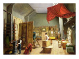 Buy Interior of the Studio of Abel de Pujol 1836 at AllPosters.com