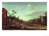 Buy A Wooded River Landscape, 1646 at AllPosters.com