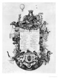 Buy Grand Diner Parisien, Menu Displayed During the Siege of Paris, 1870-71 at AllPosters.com