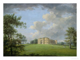 Buy Highcliffe, Near Christchurch, from the Park, with a Group of Figures at AllPosters.com