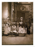 Buy Covent Garden Flower Women - Woodbury Type Photograph B at AllPosters.com