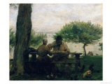 Buy The Meal at Honfleur, 1875 at AllPosters.com
