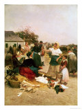 Buy The Poultry Market, 1885 at AllPosters.com
