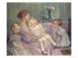 Buy Madame Van de Velde and Her Children, 1903 at AllPosters.com