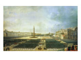 The Consecrating of the Alexander Column in St. Petersburg on August 30th 1834
