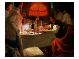 Buy Under the Red Light, circa 1910 at AllPosters.com