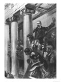 Buy Dynamite Explodes in the Chamber of Deputies in Paris, December 1893 at AllPosters.com