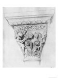 Buy Capital Illustrating the Vice of Despair, Abbey Church of La Madeleine, Vezelay, France at AllPosters.com