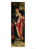 Buy St. Anthony the Hermit, from the Isenheim Altarpiece, circa 1512-1516 at AllPosters.com