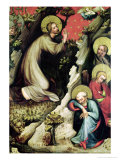 Buy Jesus in the Garden of Gethsemane, from the Trebon Altarpiece, circa 1380 at AllPosters.com