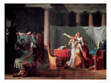 Buy Lictors Bearing to Brutus the Bodies of His Sons, 1789 at AllPosters.com