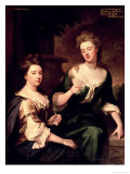 Buy Sarah, Duchess of Marlborough Playing Cards with Lady Fitzharding, 1681 at AllPosters.com