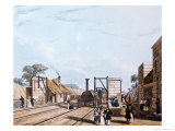 Buy Liverpool and Manchester Railway: Taking Water at Parkside, 1831 at AllPosters.com