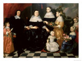 Group Portrait Said to be the Kuysten Family
