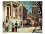 Buy Arrival at the Christmas Party at AllPosters.com