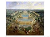 Buy General View of the Chateau and the Pavilions at Marly, 1722 at AllPosters.com