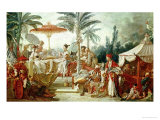 Feast of the Chinese Emperor, Study for a Tapestry Cartoon, circa 1742