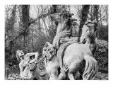 Buy Tritons Grooming Two Horses of the Sun in the Grove of the Baths of Apollo, circa 1667-72 at AllPosters.com