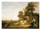 A Landscape with Shepherds and Shepherdesses
