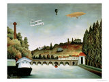 View of the Bridge at Sevres and the Hills at Clamart, St. Cloud and Bellevue, 1908
