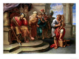 Saul Listening to David Playing the Harp