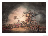 Buy Storming of Ciudad Rodrigo, 19th January, 1813 Aquatinted by Thomas Sutherland at AllPosters.com