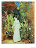 Buy Mrs Constable in Her Garden at AllPosters.com