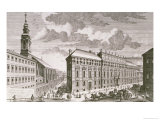 View of the Dorotheergasse Showing the Stallburg and the Monastery Church of the Dorotheum