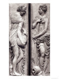 Buy Reliefs from the Fountain of the Innocents Depicting Nymphs Personifying the Rivers of France at AllPosters.com