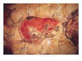 Bison from the Altamira Caves, Upper Paleolithic, circa 15000-8000 BC