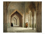 Buy The Court Room of the Alhambra, Granada, 1853 at AllPosters.com