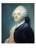 Portrait of Maurice Quentin de La Tour, 1750